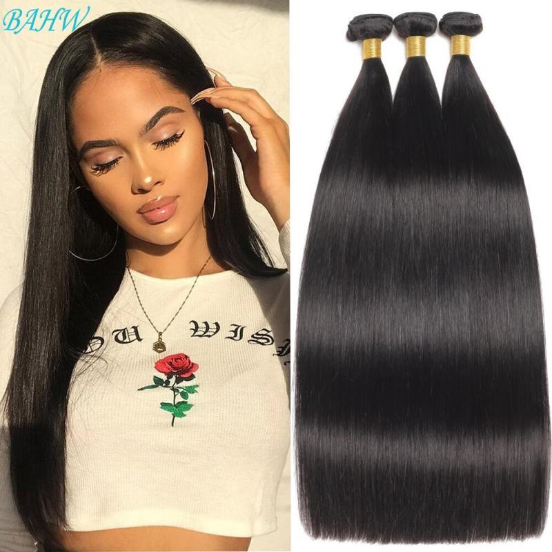 Peruvian Straight Hair Bundles Only Natural Straight Human Hair Bundles 12A 8-30 Inch Remy Human Hair Extensions For Black Women