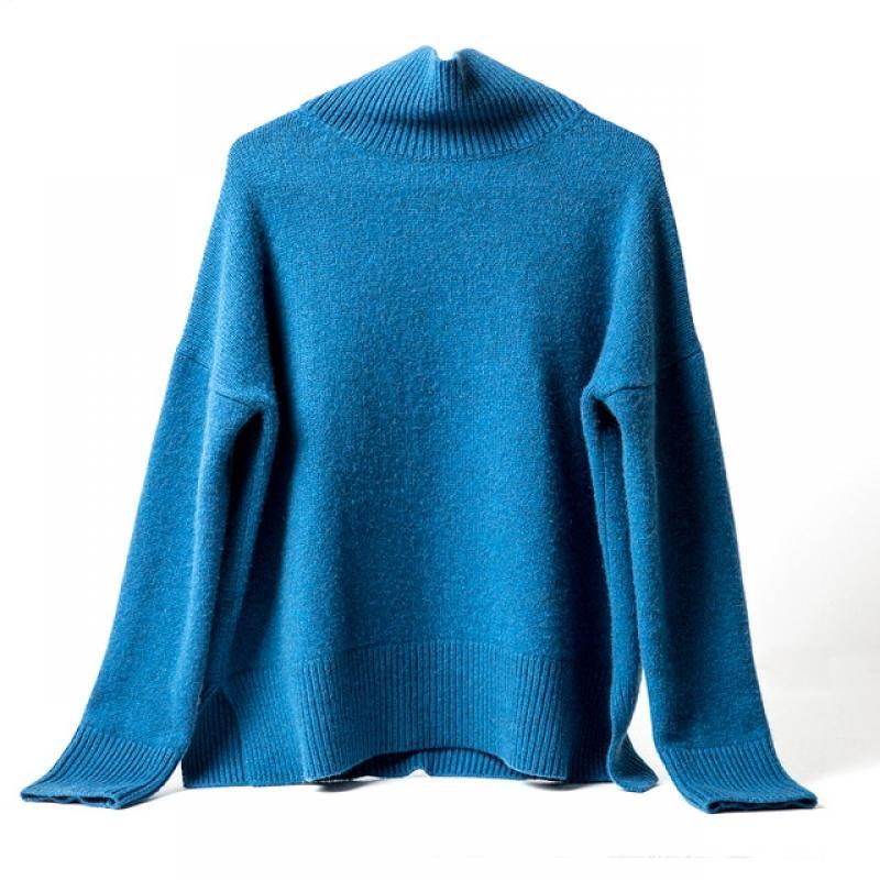 2022 autumn and winter women's cashmere sweater women's turtleneck cashmere knitted inner sweater pullover women's sweater