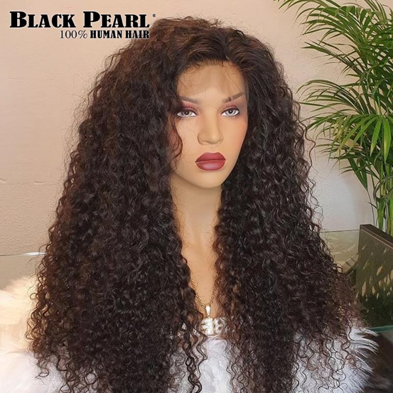 Water Wave Lace Closure Wig Hd Deep Wave Lace Frontal Wig Full Lace Front Human Hair Wigs For Black Women Wet And Wavy Curly