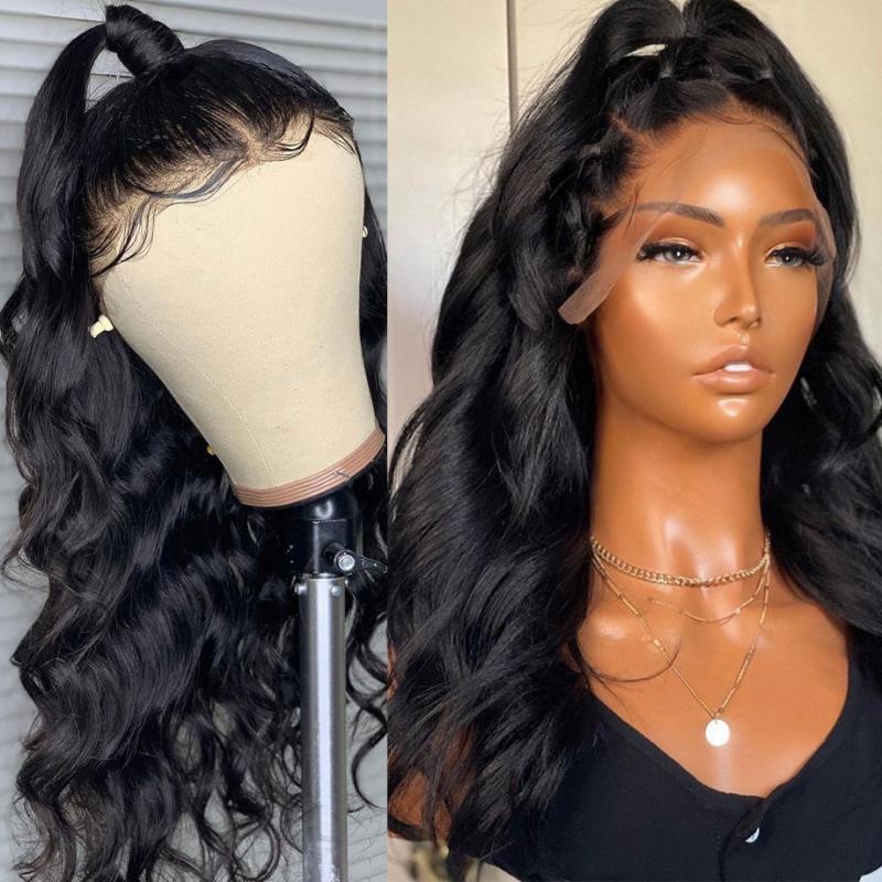 360 Full Lace Wig Human Hair Pre Plucked Brazilian Hair Wigs For Women 13x4 Hd Lace Frontal Wig 30 Inch Body Wave Lace Front Wig