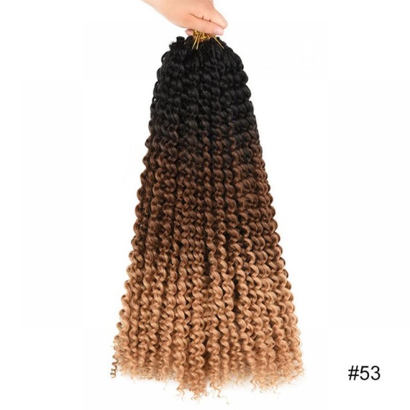 TOMO Passion Twist Crochet Hair Synthetic Braiding Hair Extensions 14 18 22Inch 22Strands Spring Twist 80g/Pack Long Black Brown