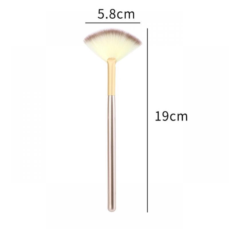 1PC Makeup Brushes Fan Shaped Highlighter Face Powder Brush Loose Powder Brush Makeup Tool Beauty Supplies Maquiagem Wholesale