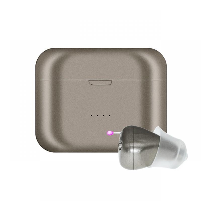 Digital Hearing Aids Rechargeable Audifonos with Charging Case Mini SR61 for Men Sound Amplifier for The Elderly Drop Shipping