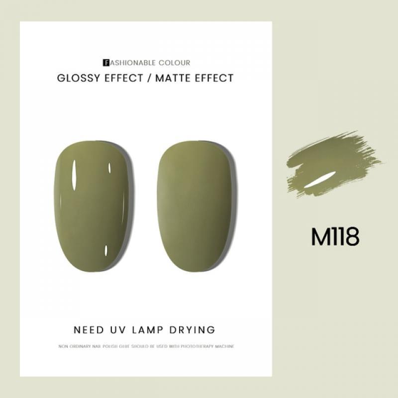MEGIOR 8ML Translucent Jelly Gel Nail Polish Nude Gel Polish Long-lasting Soak Off Curing By UV LED Lamp For Nails Art Manicure