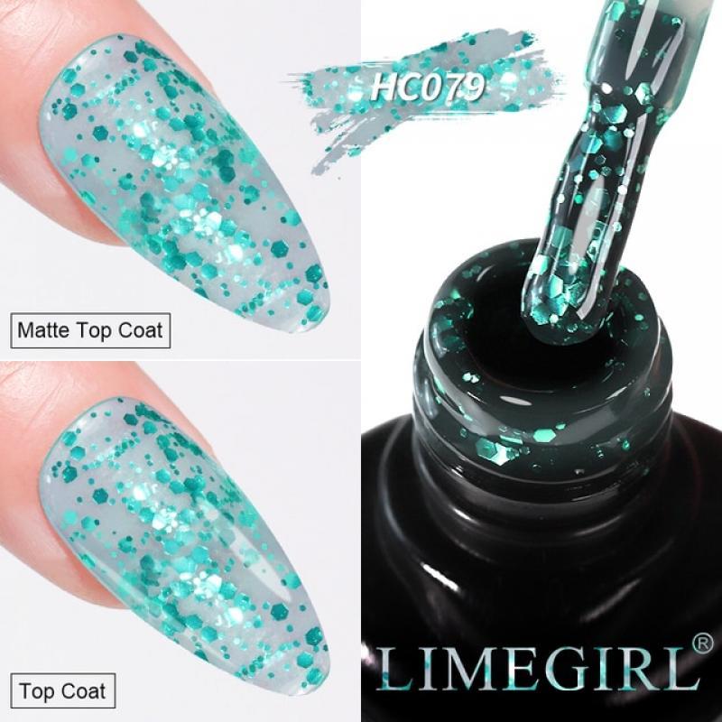 Limegirl 87 Colors 8ML Nail Gel Polish Nail Supplies Vernis Semi Permanent Nail Art Manicure Soak Off LED UV Gel Nail Varnishes