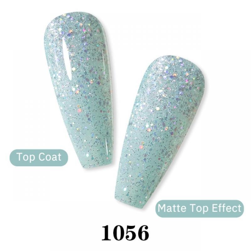 Arte Clavo Glitter Gel Nail Big Bottle Soak Off UV Gel Varnish Nail  Manicure Top Base Coat  Fashion Gel Polish Art Decoration