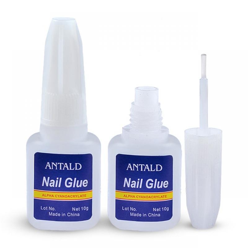 2g/3g/10g Nail Glue Fast-dry Adhesive Acrylic French False Tips 3D Nail Rhinestone Decoration Glue Tools