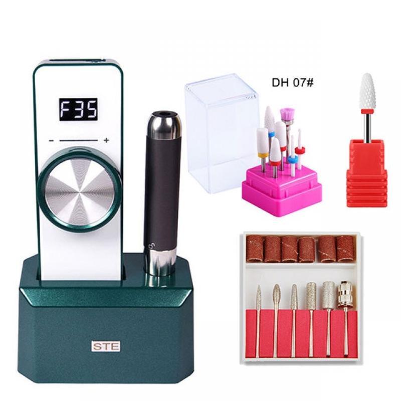 35000 RPM  Electric Nail Drill Machine Rechargeable Manicure Nail Drill Pen Apparatus For Manicure Nail Gel Polisher