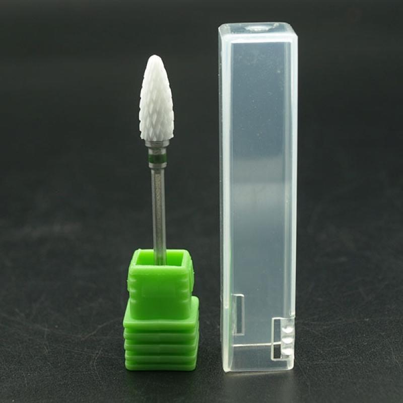 Ceramic Nozzle Nail Art Drill Bit Mill Cutter For Nail Electric Drill Manicure Machine Device Accessory Remove Acrylic polish