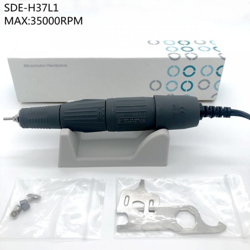 Drill Pen 35000RPM SDE H37L1 Handpiece For  STRONG210 90 204 Marathon  Electric Manicure Machine Nails Drill Handle Nail Tool