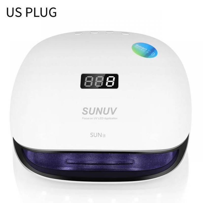 SUNUV SUN4 48W UV LED Lamps Nail Dryer Lamp with LCD Display Smart UV Phototherapy Nail Art Manicure Tool Ladies Gift