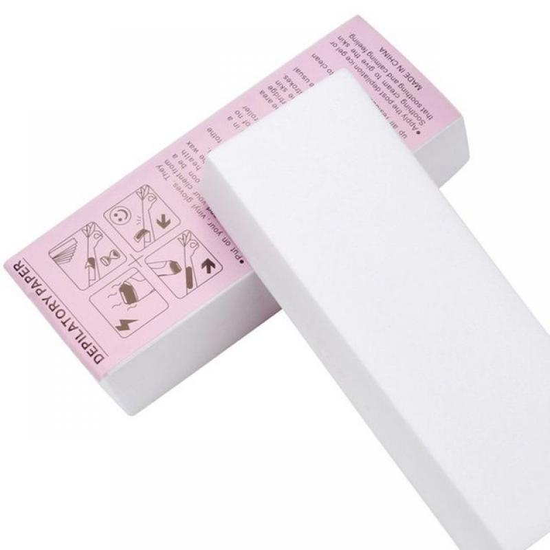 Facial Leg Professional Eyebrow Underarm Hair Removal Epilating Wax Strip Paper Non-woven Waxing Strips Body Wax Strips