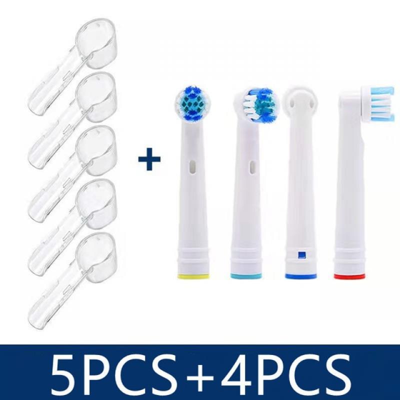 4pcs Replacement Brush Heads For Oral-B Electric Toothbrush Fit Advance Power/Pro Health/Triumph/Vitality Precision Clean
