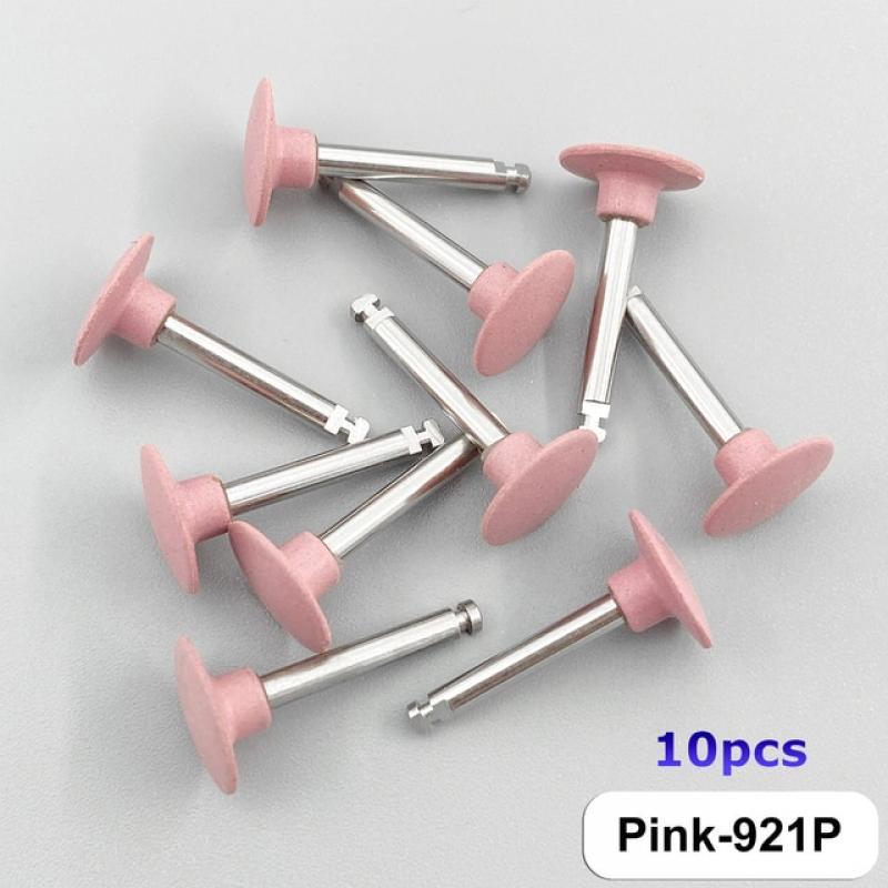 10pcs/12pcs/Lot Dental Silicone Grinding Heads Teeth Polisher Polishing Brushes for Low-speed Machine Dental Materials