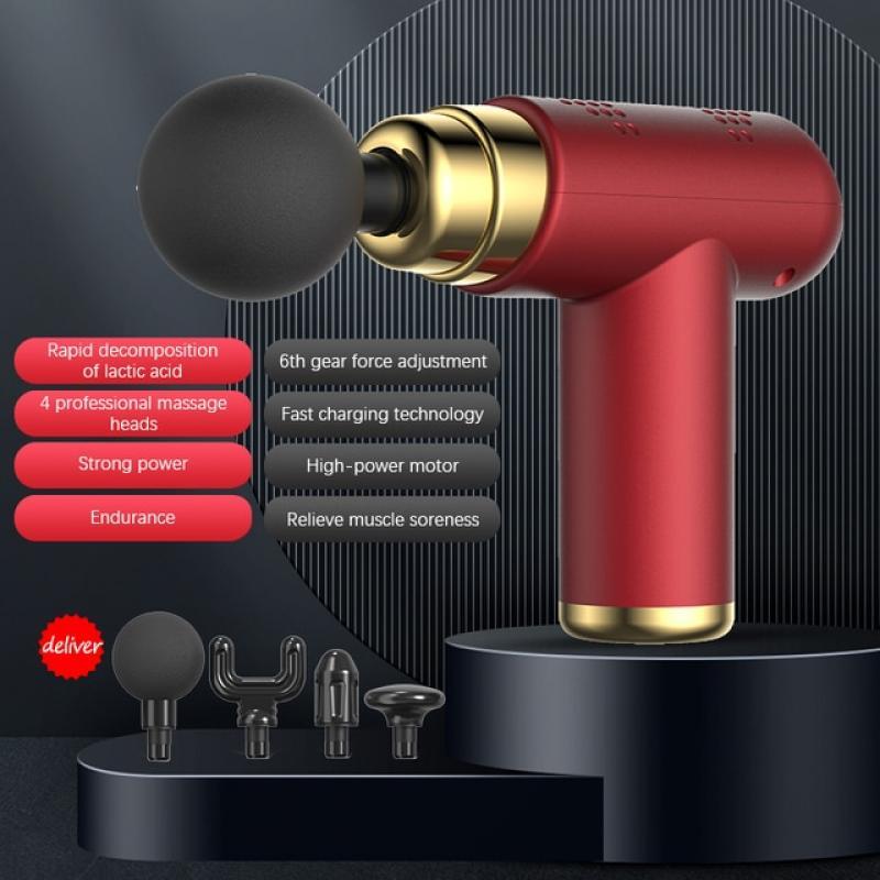 Fascia Gun Muscle Relaxation Massager Mini Muscle Neck Grab Professional Fitness Muscle Neck Membrane Electric Massage Gun