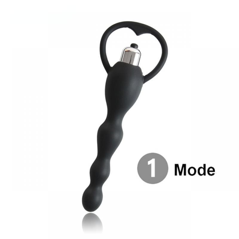 New 10 Modes Anal Vibrator Sex Toy for Women Soft Silicone Plugs Dildo Sex Toys for Couple Butt Plug Silicone Adult Products