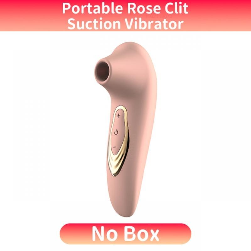 Norty Bonie Min Portable Rose Clit Suction Vibrator Clitoral Sucker Nipple G Spot Sucking Blowjob Masturbator Sex Toys For Women