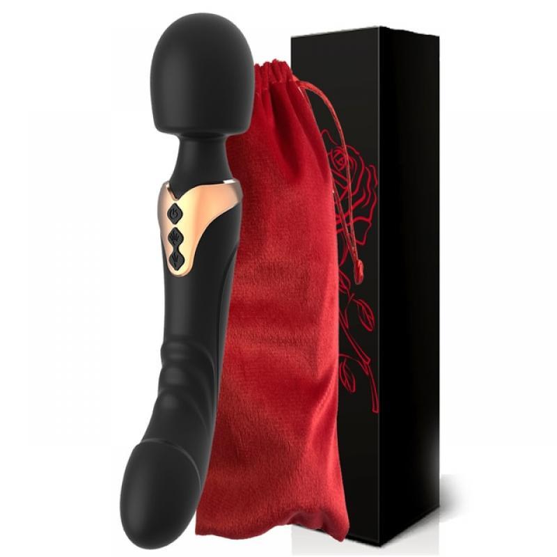 Powerful Dildos Vibrator Dual motor silicone large size Wand G-Spot Massager Sex Toy For Couple Clitoris Stimulator for Adults