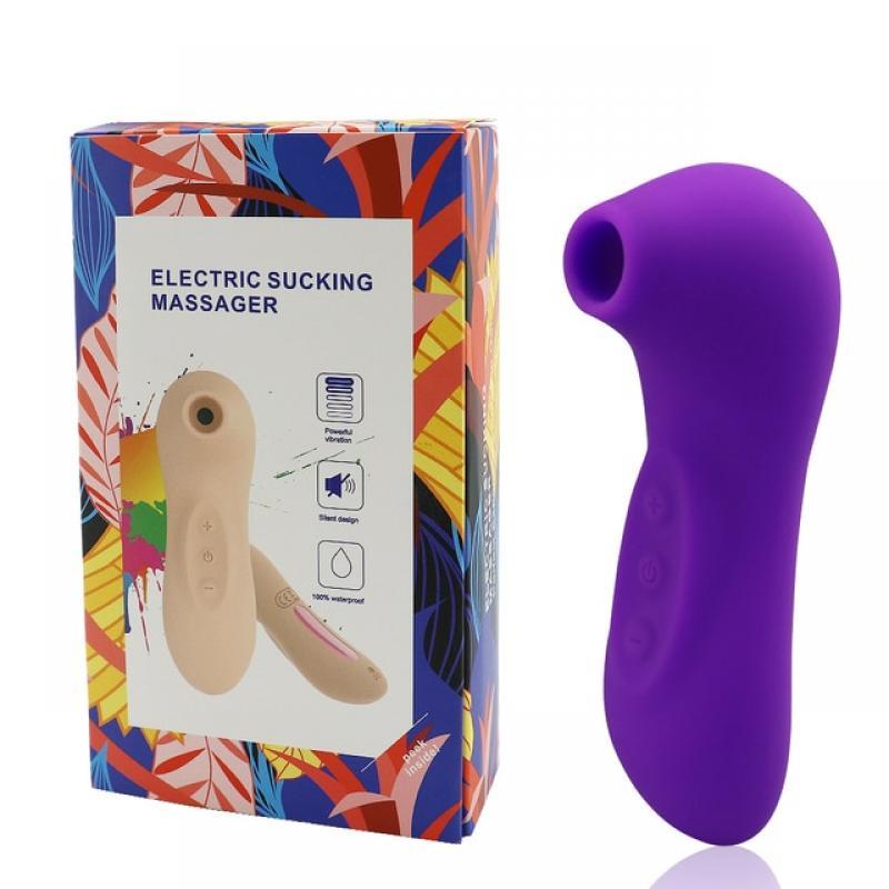 Powerful Clit Sucker Vibrator Tongue Vibrating Nipple Sucking Blowjob Clitoris Stimulator Etotic Sex Toys for Women Masturbator