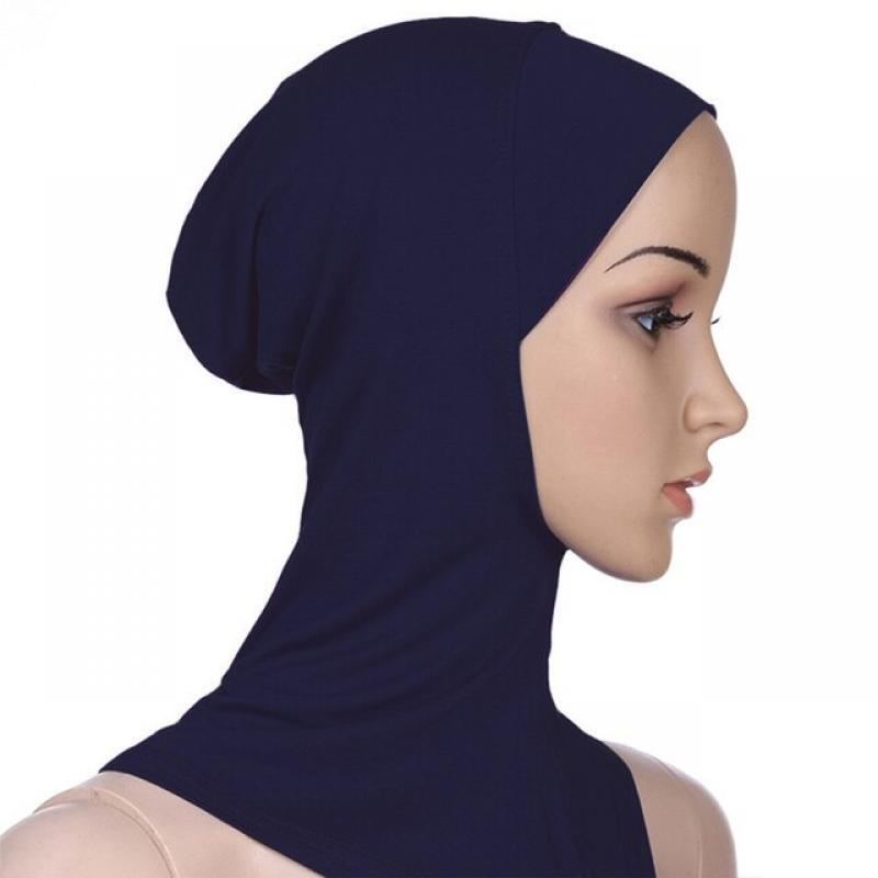 Women Muslim Underscarf Head Cover Muslim Headscarf Inner Hijab Caps Islamic Underscarf Ninja Hijab Scarf Hat Cap Bone Bonnet