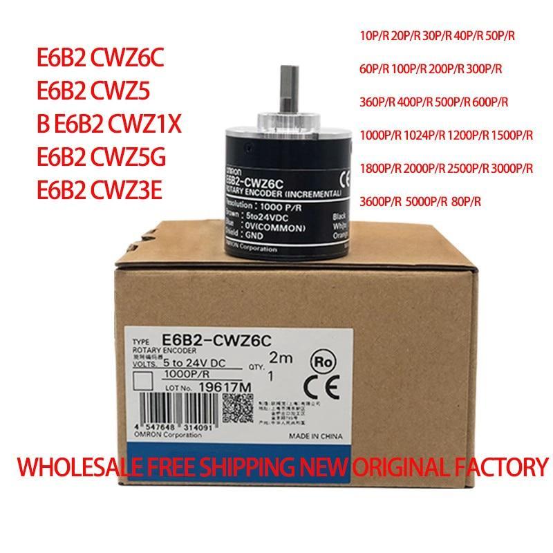 New and original E6B2-CWZ6C E6B2-CWZ5B E6B2-CWZ1X E6B2-CWZ5G E6B2-CWZ3E E6B2CWZ6C E6B2CWZ1X E6B2CWZ3E Rotary Encoder 5-24V