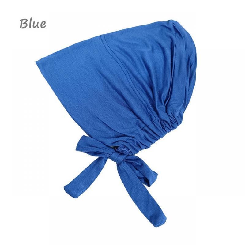 New Soft Modal Muslim Turban Hat Inner Hijab Caps Islamic Underscarf Bonnet India Hat Female Headwrap Turbante Mujer