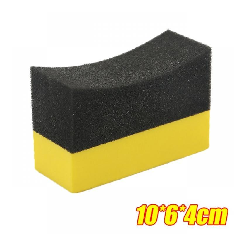 8/1Pcs Car Tyre Wheel Cleaning Sponge Water Suction Waxing Sponge Pad Wax Polishing Tyre Cleaning Brushes Car Wash Accessories