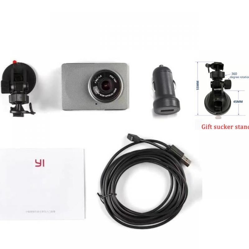 xiaomi YI Smart Dash Cam For Car ADAS 2.7 Screen Full HD 1080P Dash Cam with Night Vision ADAS upgrade International Version