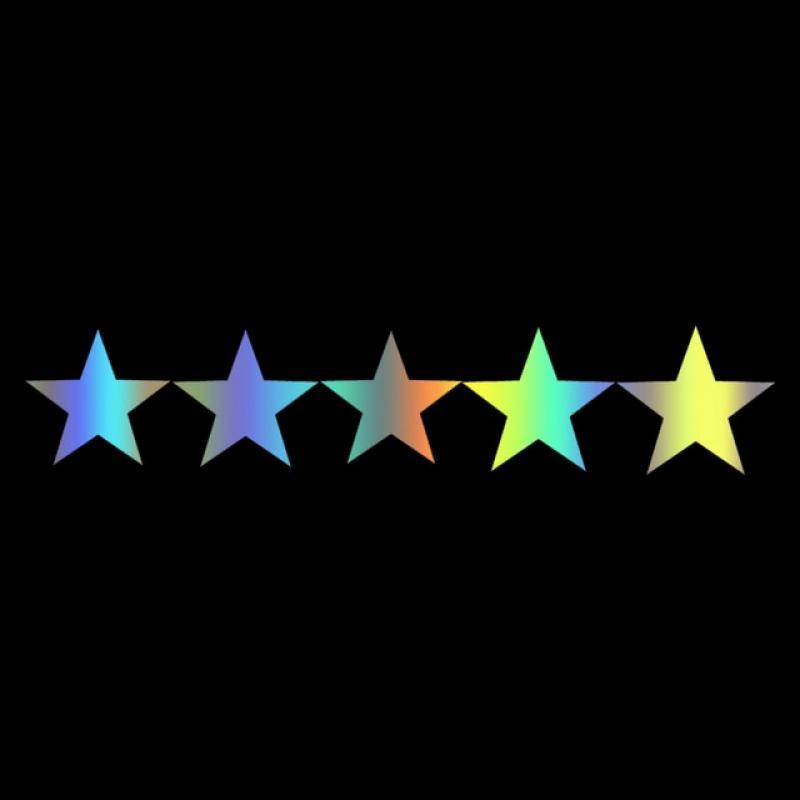 CK2600# 50.5*10cm Star 2 funny car sticker vinyl decal white/black car auto stickers for car bumper window car decorations