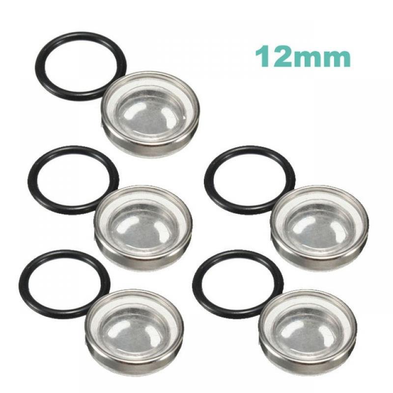 18mm Master Brake Cylinder Reservoir Sight Glass Motorcycle Dirt Bike Gasket 14mm 12mm 10mm