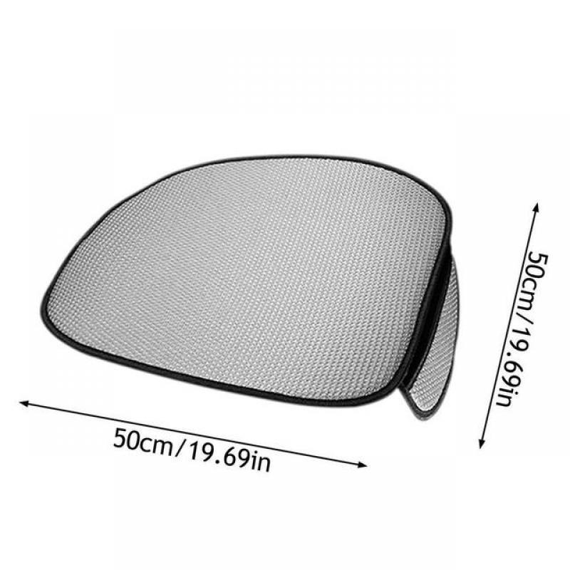 Car Seat Pad Summer Cool Ice Silk Seat Cover For Car Front Seat Cushion Anti-slip Seat Protect Pad For Auto Interior Accessories