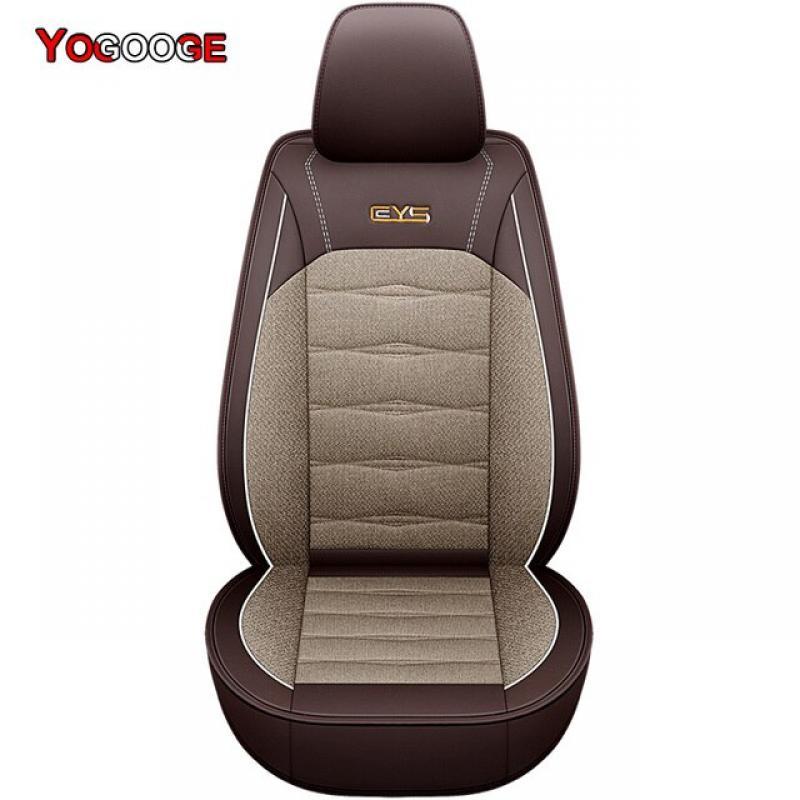 YOGOOGE Car Seat Cover For Toyota Corolla E12 E15 E18 E21 2001-2023 Auto Accessories Interior (1seat)