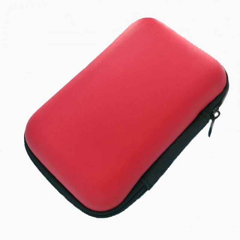 1pcs Car Waterproof Storage Box Waterproof Case for Headphones Case Portable Storage for Memory Card USB Cable Organizer Bag