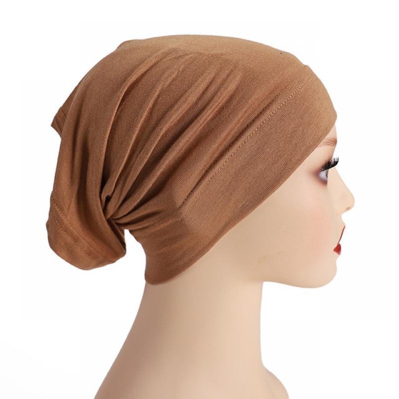 Muslim Women 2021 new Veil Hijab Head Scarves Muslim Women Scarf Turbans Head For Women's Hijabs Hijab Cap Hat Islamic wholesale