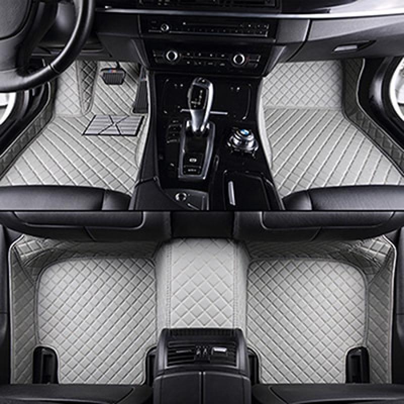 Custom 5 Seat Car Floor Mats for Bmw 5 Series F10 2010-2016 Year Interior Details Car Accessories Carpet