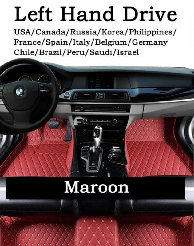 Car Floor Mats For Kia Niro DE MK1 2017~2022 Auto Custom Auto Foot Pads Leather Carpet Interior Accessories 2018 2019 2020 2021