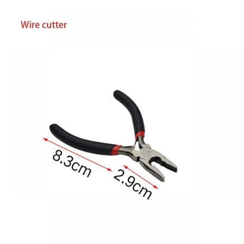 4.5/5 inch Long Nose Mini Pliers Tools Light Multifunction Weight Jewellery Making Round Flat Long Nose Bent Nose Pliers