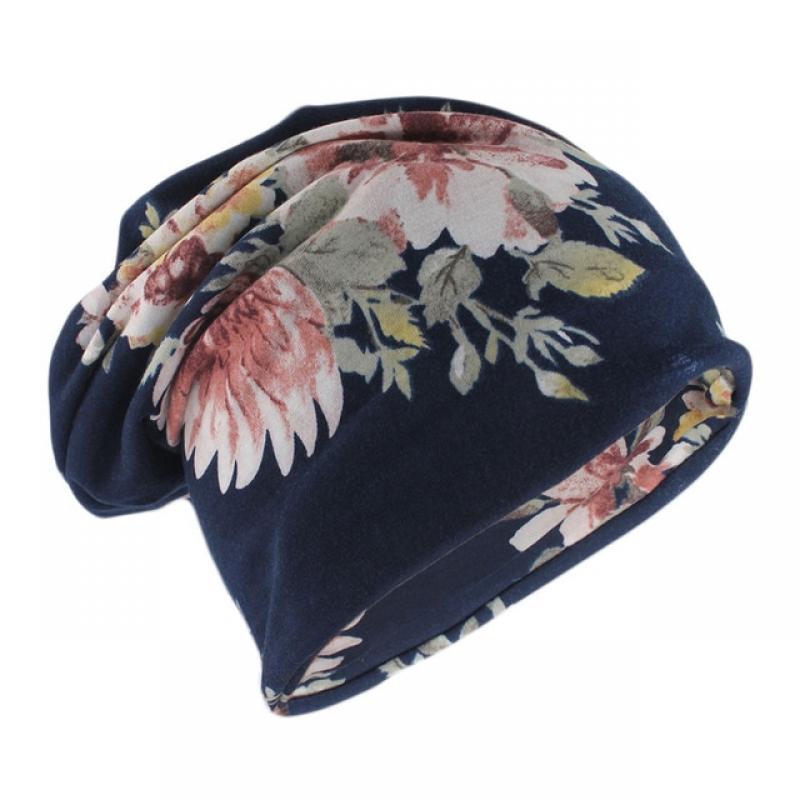 New Arrival Fahion Female Autumn Warm Cotton Beanies Skullies Casual Double-Used Women Scarves Hat For Girl Hip Hop Gorras