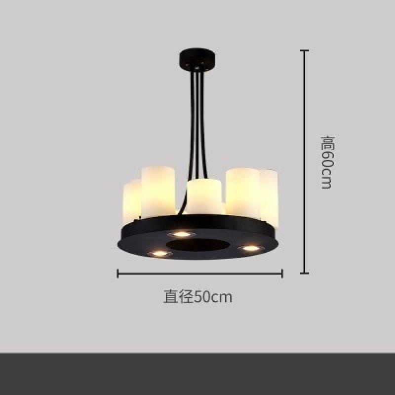 Nordic LED Chandeliers Lighting Glass Candle Ceiling Lights for Living Dining Room Home Decor Kitchen Hanging Bar Pendant Lamps