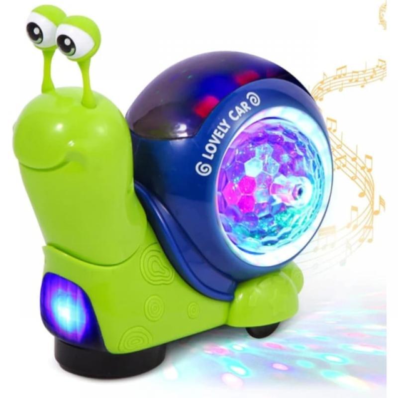 Crawling Crab Baby Toys with Music and LED Light Toddler Interactive Development Toy Walking Tummy Time Toy for Babies Girls