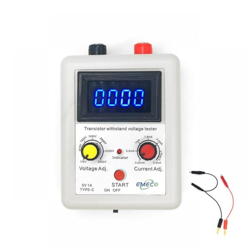 110 V~2600V IGBT Voltage Capability Tester Diode MOS Triode Voltage Capability Testing Tool Transistor Withstand Voltage Tester