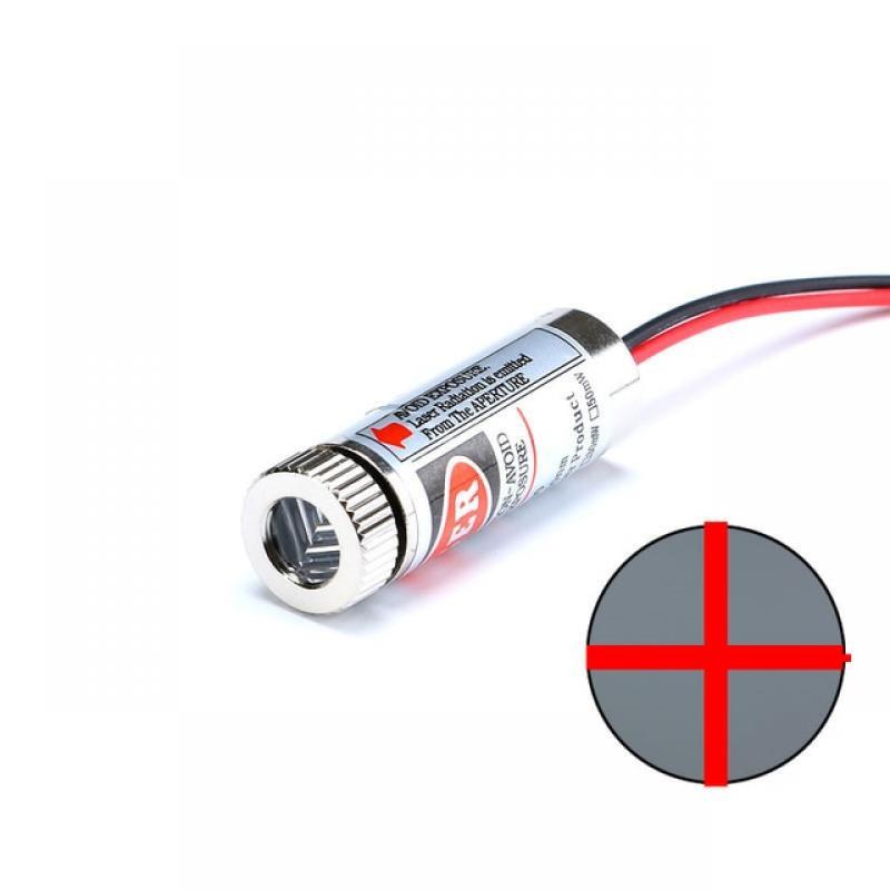 650nm 5mW Red Point / Line / Cross Laser Diode Module Head Glass Lens Focusable Industrial Class