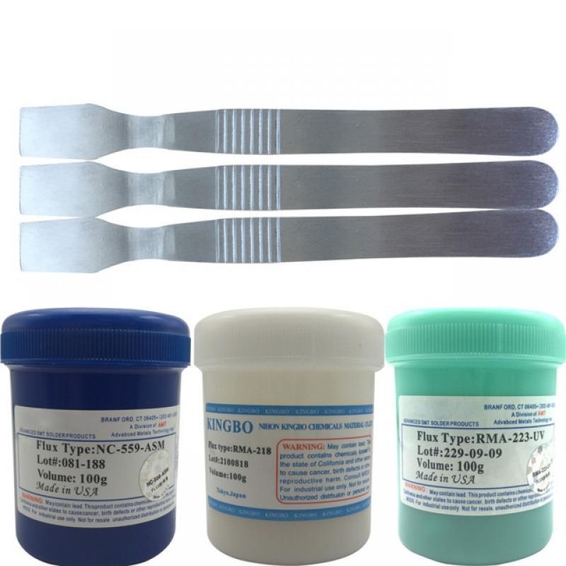 Kingbo RMA-218 bga Solder Flux Paste Solder 100g for SMT Reballing 218/100g