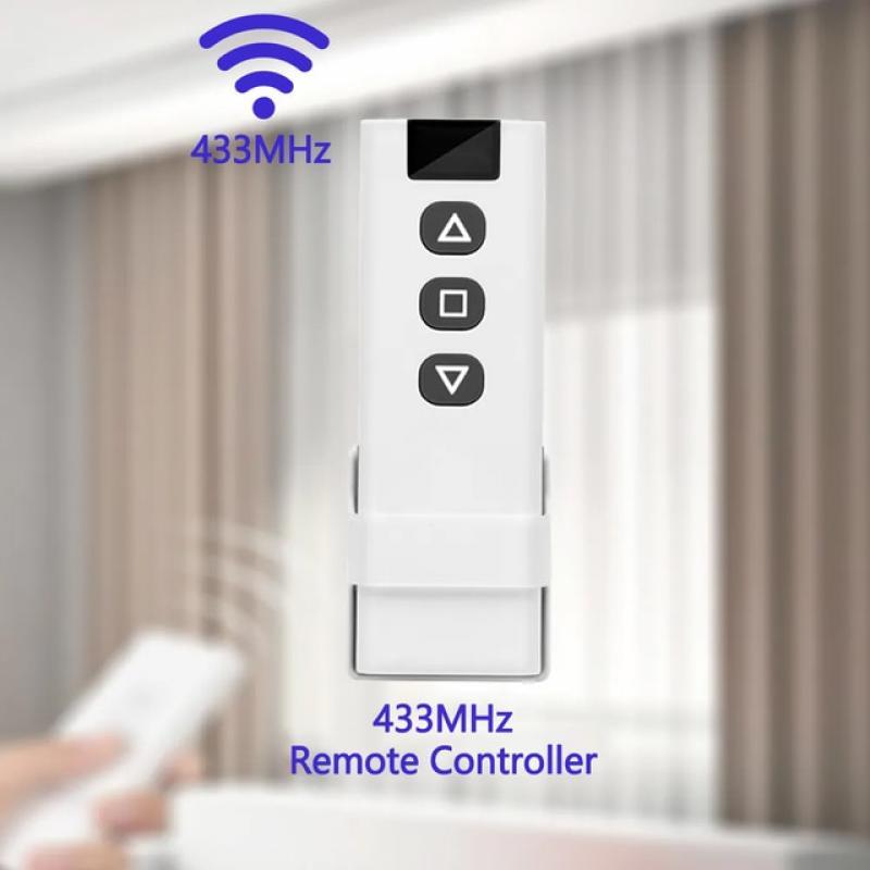 WiFi Smart Curtain Switch Tuya Electric Rolling Shutter Door Controllers 433MHz APP Remote Smart Life App For Google Home Alexa