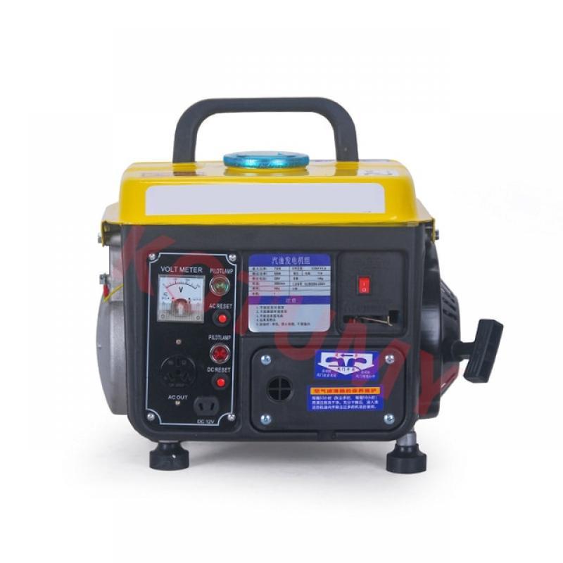 220V Small Generator Mini Gasoline Generator Portable Outdoor Power Supply Single Cylinder 2-Stroke