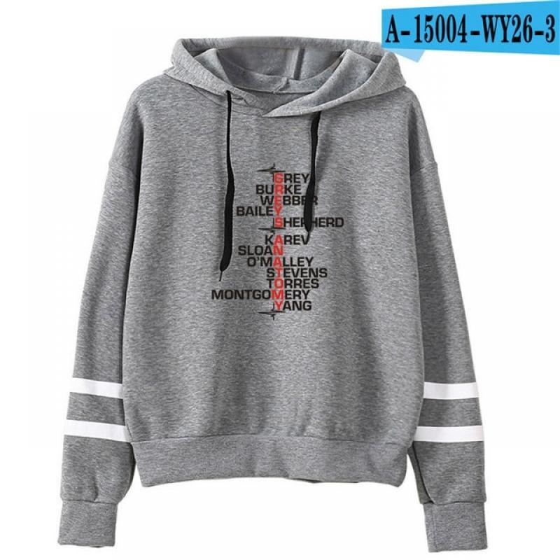 Grey Sloan Memorial Hospital Hoodie Meredith Grey Derek Shepherd Grey's Coat Grey's Anatomy Pullover Hoodies Sweatshirt