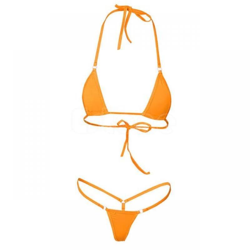 2022NEW Sexy Women Micro Thong Underwear G-String Bra micro bikini Brazilian Bikini Set Swimwear Sleepwear