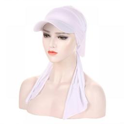 Women Cancer Chemo Hijab Caps Muslim Soft Modal Jersey Beanie Bonnet Baseball Hat Turban Ramadan Hair Loss Islamic Headwear 2023