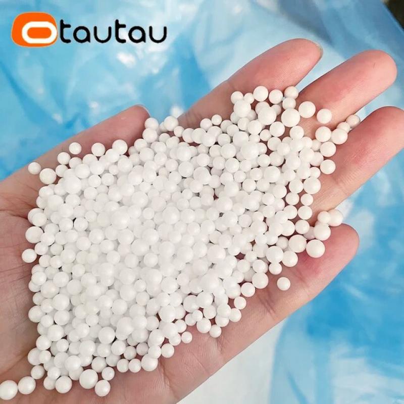 OTAUTAU 22L 3-5mm EPS Ball Pouf Refill Filler Foam Polystyrene Bean Bag Sofa Chair Pillow Doll Filling Artificial Snow TL003