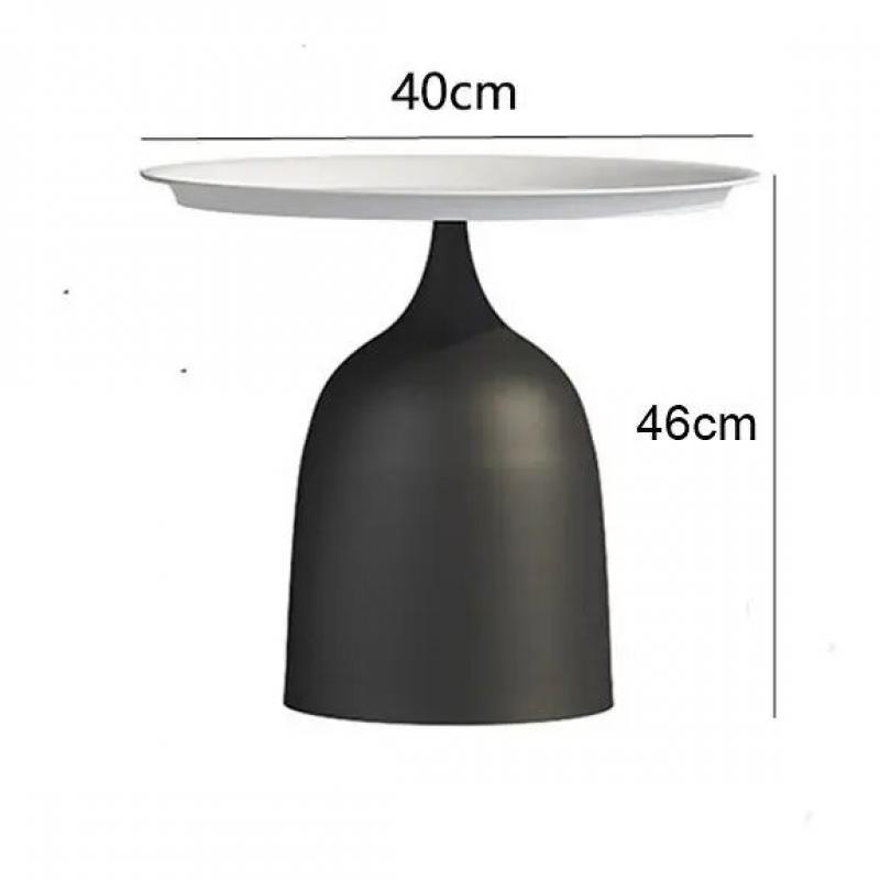 Nordic Round Table Modern Minimalist Iron Art Round Coffee Table Side Storage Wrought Iron Side Tables Kitchen Accessories Mesas